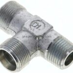 LE-Schneidringverschraubung R 1/2"-16 S (M24x1,5), ohne Mutter & Schneidring, Stahl verzinkt