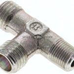 LE-Schneidringverschraubung R 1/8"-6 L (M12x1,5), ohne Mutter & Schneidring, Stahl verzinkt