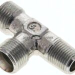 LE-Schneidringverschraubung R 1/8"-8 LL (M12x1), ohne Mutter & Schneidring, Stahl verzinkt