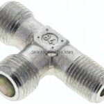 LE-Schneidringverschraubung R 1/4"-8 S (M16x1,5), ohne Mutter & Schneidring, Stahl verzinkt