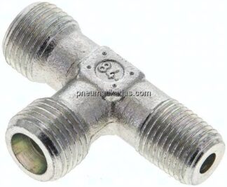 LE-Schneidringverschraubung R 1/4"-8 S (M16x1,5), ohne Mutter & Schneidring, Stahl verzinkt
