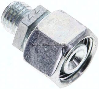 Reduziereinsatz 12 L-6 L (M12x1,5), ohne Mutter & Schneidring, Stahl verzinkt