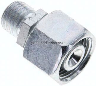 Reduziereinsatz 12 S-6 S (M14x1,5), ohne Mutter & Schneidring, Stahl verzinkt