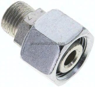 Reduziereinsatz 15 L-10 L (M16x1,5), ohne Mutter & Schneidring, Stahl verzinkt