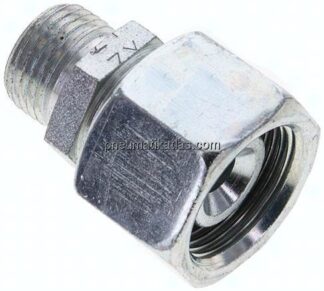 Reduziereinsatz 16 S-10 S (M18x1,5), ohne Mutter & Schneidring, Stahl verzinkt