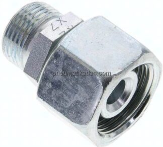 Reduziereinsatz 16 S-12 S (M20x1,5), ohne Mutter & Schneidring, Stahl verzinkt