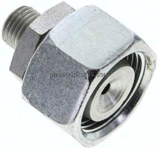 Reduziereinsatz 20 S-6 S (M14x1,5), ohne Mutter & Schneidring, Stahl verzinkt