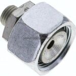 Reduziereinsatz 22 L-8 L (M14x1,5), ohne Mutter & Schneidring, Stahl verzinkt