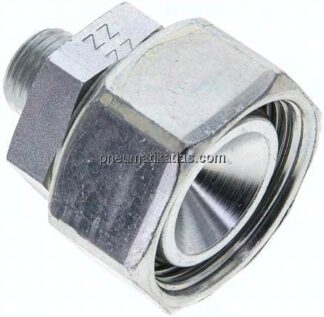 Reduziereinsatz 28 L-10 L (M16x1,5), ohne Mutter & Schneidring, Stahl verzinkt