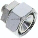 Reduziereinsatz 28 L-8 L (M14x1,5), ohne Mutter & Schneidring, Stahl verzinkt