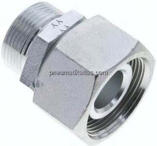 Reduziereinsatz 30 S-25 S (M36x2), ohne Mutter & Schneidring, Stahl verzinkt