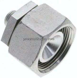 Reduziereinsatz 30 S-8 S (M16x1,5), ohne Mutter & Schneidring, Stahl verzinkt
