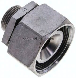 Reduziereinsatz 38 S-20 S (M30x2), ohne Mutter & Schneidring, Stahl verzinkt