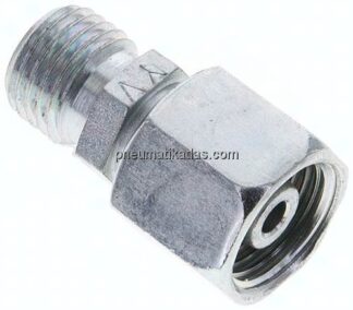 Reduziereinsatz 8 S-6 S (M14x1,5), ohne Mutter & Schneidring, Stahl verzinkt