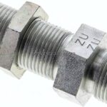 Schott-Schneidringverschraubung 12 S (M20x1,5), ohne Mutter & Schneidring, Stahl verzinkt