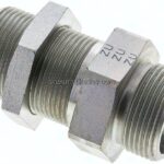Schott-Schneidringverschraubung 25 S (M36x2), ohne Mutter & Schneidring, Stahl verzinkt