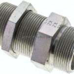 Schott-Schneidringverschraubung 30 S (M42x2), ohne Mutter & Schneidring, Stahl verzinkt