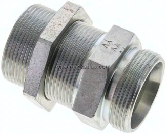 Schott-Schneidringverschraubung 35 L (M45x2), ohne Mutter & Schneidring, Stahl verzinkt