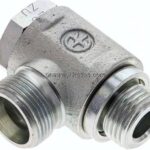 Winkel-Schwenkverschraubung G 1/2"-16 S (M24x1,5), ohne Mutter & Schneidring, Stahl verzinkt