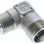 Winkel-Schneidringverschraub. R 1/2"-16 S (M24x1,5), ohne Mutter & Schneidring, Stahl verzinkt