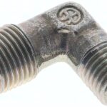 Winkel-Schneidringverschraub. R 1/8"-4 LL (M8x1), ohne Mutter & Schneidring, Stahl verzinkt