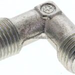 Winkel-Schneidringverschraub. R 1/4"-6 S (M14x1,5), ohne Mutter & Schneidring, Stahl verzinkt