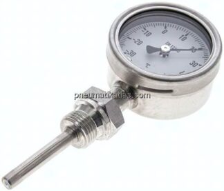 Bimetallthermometer, senkrecht D63/-30 bis +50°C/63mm
