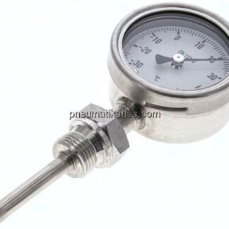 Bimetallthermometer, senkrecht D63/-30 bis +50°C/63mm