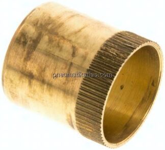 Verstärkungshülse für Rohr 25x22,0 mm, Messing