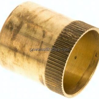 Verstärkungshülse für Rohr 25x22,0 mm, Messing