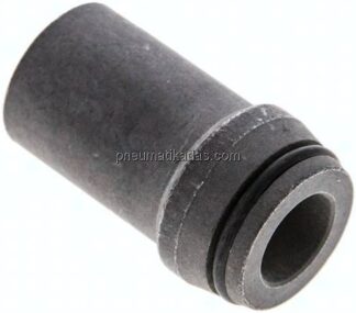Anschweißnippel 25 x 5mm, Stahl phosphatiert