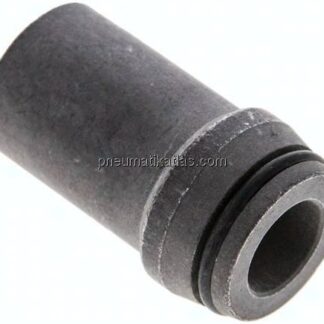 Anschweißnippel 25 x 5mm, Stahl phosphatiert