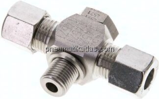 T-Schwenkverschraubung G 1/4"-10 L (M16x1,5), 1.4571