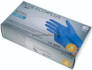 Nitril-Einmalhandschuhe, puderfrei, blau, S, 100er Box