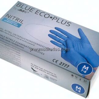 Nitril-Einmalhandschuhe, puderfrei, blau, M, 100er Box