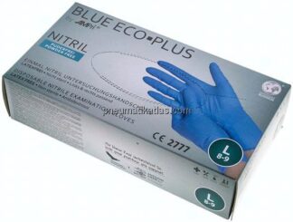 Nitril-Einmalhandschuhe, puderfrei, blau, L, 100er Box