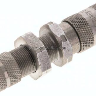 Schott-Kupplungsdose (NW2,7) 6x4mm Schlauch, 1.4404