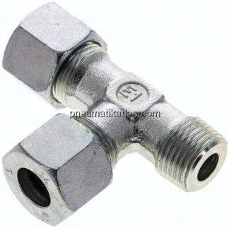 LE-Schneidringverschraubung R 1/2"-14 S (M22x1,5), Stahl verzinkt
