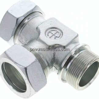 LE-Schneidringverschraubung G 1-1/2"-42 L (M52x2), Stahl verzinkt