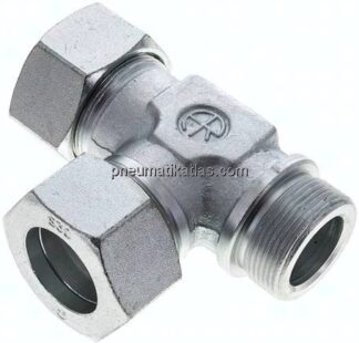 LE-Schneidringverschraubung G 1-1/2"-38 S (M52x2), Stahl verzinkt