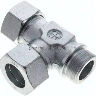 LE-Schneidringverschraubung G 1-1/2"-38 S (M52x2), Stahl verzinkt