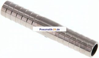 Schlauchverbindungsrohr 13 (1/2")mm-13 (1/2")mm, 1.4301