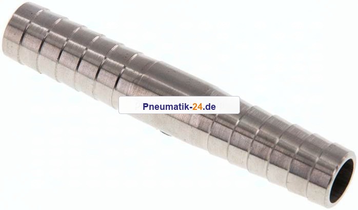 Schlauchverbindungsrohr 13 (1/2")mm-13 (1/2")mm, 1.4301
