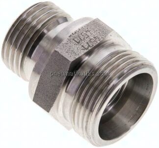 Gerade Schneidringverschr. G 1/2"-18 L (M26x1,5), ohne Mutter & Schneidring, 1.4571