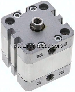 ISO 21287-Zylinder, einfachw., Kolben 40mm, Hub 10mm