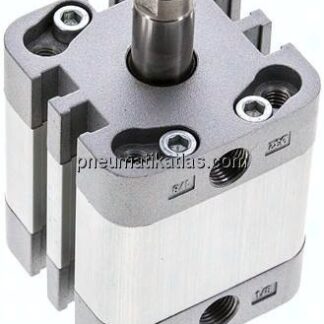 ISO 21287-Zylinder, einfachw., Kolben 32mm, Hub 15mm
