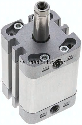 ISO 21287-Zylinder, einfachw., Kolben 32mm, Hub 25mm