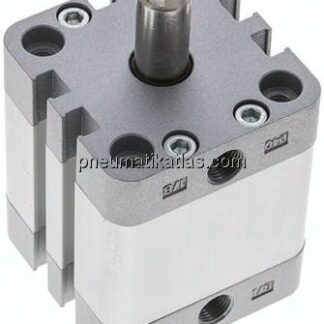 ISO 21287-Zylinder, einfachw., Kolben 40mm, Hub 20mm