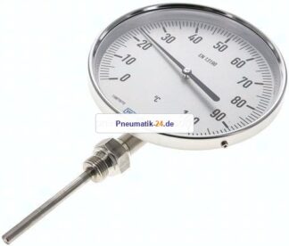 Bimetallthermometer, senkrecht D160/0 bis +100°C/100mm
