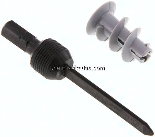 FISCHER Gipskartondübel, Nylon, 100er Pack